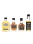 Jack Daniel's Gentleman Jack, Old No.7 & Single Barrel Old Time Tennessee Whiskey 4 x 5cl