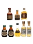 Assorted Whisky Liqueurs Drambuie, Gallwey's, Glayva, Irish Mist, Southern Comfort 8 x 5cl