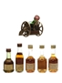 Courvoisier, Larsen & Staub Cognac Bottled 1960s-1970s - Cedal, Luxardo, Rinaldi 6 x 3cl / 40%