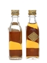 Johnnie Walker Black Label Bottled 1960s & 1970s - Wax & Vitale 2 x 4cl