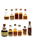 Assorted Brandy & Calvados  11 x 2cl-9cl