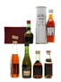 Assorted Cognac Courvoisier, Davidoff, Frapin, Remy Martin & Renault 6 x 2.7cl-5cl / 40%