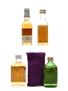 Assorted Blended Scotch Whisky Craigleith, James Martin's, MacPherson's Cluny & Pinwinnie 4 x 4cl-5cl