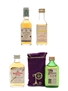 Assorted Blended Scotch Whisky Craigleith, James Martin's, MacPherson's Cluny & Pinwinnie 4 x 4cl-5cl