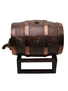 Barrel Dispenser Wood & Copper 16cm x 21cm