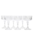 Crystal Champagne Glasses Set  