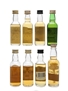 Assorted Blended Scotch Whisky Blacksmith's Dram, Celtic, Glenmoriston, Lauder's, OV, Rob Roy & Thistle 8 x 5cl / 40%