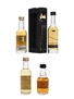 Breton & Welsh Whisky Penderyn, Swn Y Mor, Armorik, Jacques Fisselier 4 x 4cl-5cl