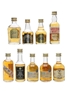 Assorted Canadian Whisky Crown Royal, Gibson's, Lot 40, Pike Creek, Seagram's 9 x 5cl