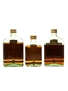 Three Barrels Rare Old French Brandy Bottled 1960s 2 x 35cl & 20cl / 40%