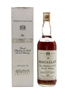 Macallan 1960 Campbell, Hope & King Bottled 1970s - Rinaldi 75cl / 46%