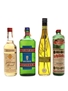 Assorted European Spirits Aalborg, Becher, Millefiori, & Schlichte 4 x 50cl-75cl