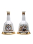 Bell's Ceramic Decanters Queen's 60th Birthday & Royal Wedding 1986 2 x 75cl / 43%