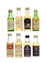 Assorted Single Malt Whisky 8 x Miniature 