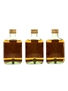 Three Barrels Rare Old French Brandy Bottled 1960s to 1970s 3 x 20cl / 40%