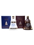 Bell's Ceramic Decanters Christmas 2001 & 2002 2 x 70cl / 40%