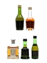 Camus, Hennessy, Louis Royer, Prince Hubert De Polignac & Remy Martin  5 x 3cl-5cl / 40%