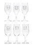 Noilly Prat Tasting Glasses  6 x 14cm