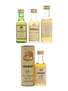 Glenlivet, Glen Moray, Inchgower & Longmorn 12 Year Old & 15 Year Old 4 x 5cl