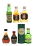 Assorted Whisky Liqueurs Edinburgh, Glayva, Irish Mist, Scottish Island 6 x 2.8cl-5cl