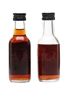 Captain Morgan Black Label Bottled 1970s & 1980s 2 x 5cl / 40%