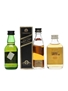 Black Bottle, Johnnie Walker Black Label, Whyte & Mackay  3 x 5cl / 40%