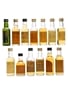 Assorted Single Malt Scotch Whisky Clan Malt, Harrod's, Lismore, Loch Drunkie, Loch Katarine & St Michael 13 x 5cl /40%