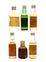 Assorted Blended Scotch Whisky Bottled 1970s - Balgownie, Hart's, Old Parr, Deeside 6 x 4.7cl-5cl / 40%