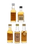 Assorted Blended Malts Glengarrett, Monkey Shoulder, Poit Dhubh, Strathspey, Walkers 5 x 4.7cl-5cl