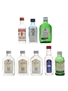 Assorted Gin From England Beefeater, Bombay, Gilbey's, Gordon's, Greenalls, Tanqueray 8 x 5cl