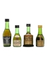 Camus, Delamain, Prince Hubert De Polignac & Roullet  4 x 3cl-5cl / 40%