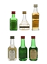 Assorted Dutch Liqueurs Herman Jansen, Hooghoudt, Hoppe & P Bokma 6 x 4cl-5cl