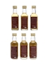 6 x Christmas Carols Limited Edition The Whisky Connoisseur Miniatures