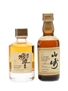 Yamazaki 12 Years Old & Hibiki 2 x Miniature 