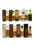 Assorted Single Malt Scotch Whisky 9 x Miniatures 