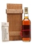 Macallan 1950 Handwritten Label Bottled 1980s 75cl / 43%