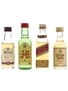 Bell's, J&B, Johnnie Walker & Queen Anne  4 x 5cl / 40%