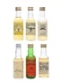 Assorted Blended Scotch Whisky Douglas Laing, George Strachan & Lambert Brothers Blends 6 x 5cl / 40%