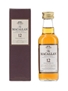 Macallan 12 Year Old Sherry Oak 5cl / 40%