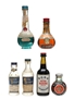 Assorted Liqueurs Cusenier, Marie Brizard, Peter Heering, Unicum 6 x 2.6cl-5cl