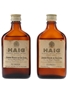 Haig Gold Label Bottled 1960s 2 x 5cl