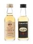 Glen Garioch & Tomatin 10 Year Old Bottled 1980s 2 x 5cl