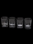 Dallas Dhu, Edradour, Glenlivet & Glen Ord Whisky Shot Glasses 