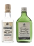 Booth's & Gordon's Dry Gin Bottled 1960s 2 x 5cl / 40%