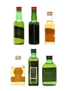 Assorted Blended Scotch Whisky Black Bottle, J&B, Long John, Passport & Queen Anne 6 x 4.7-5cl