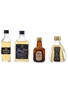 Assorted Blended Scotch Whisky Antiquary, John Begg, Old Parr & Something Special 4 x 5cl