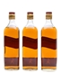 Johnnie Walker Red Label Bottled 1970s 3 x 75cl