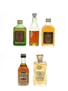 Assorted Cognacs Hennessy, Hine, Gaston De Lagrange, John Exshaw & Martell 5 x 5cl