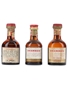 Drambuie Miniatures Bottled 1960s-1970s 3 x 5cl