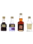 Marie Brizard Anisette, Cherry, Creme de Cacao, Parfait Amour Liqueur  4 x 3cl-5cl